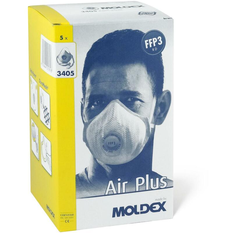 MASQUE 3000 AIR + SOUPAPE   3405 FFP3-R-D   MOLDEX