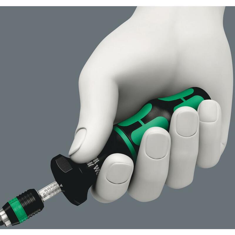 WERA SERIE 7400 KRAFTFORM INSTELBARE MOMENTSCHROEVENDRAAIER (2,5 - 29,0 IN. LBS.) MET RAPIDAPTOR SNELWISSELHOUDER (5 IN. LBS.)