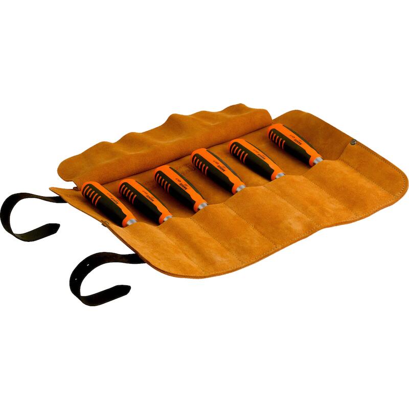 JEU DE CISEAUX A BOIS(ÉTUI) 424P-S6-LR  (6PC)BAHCO