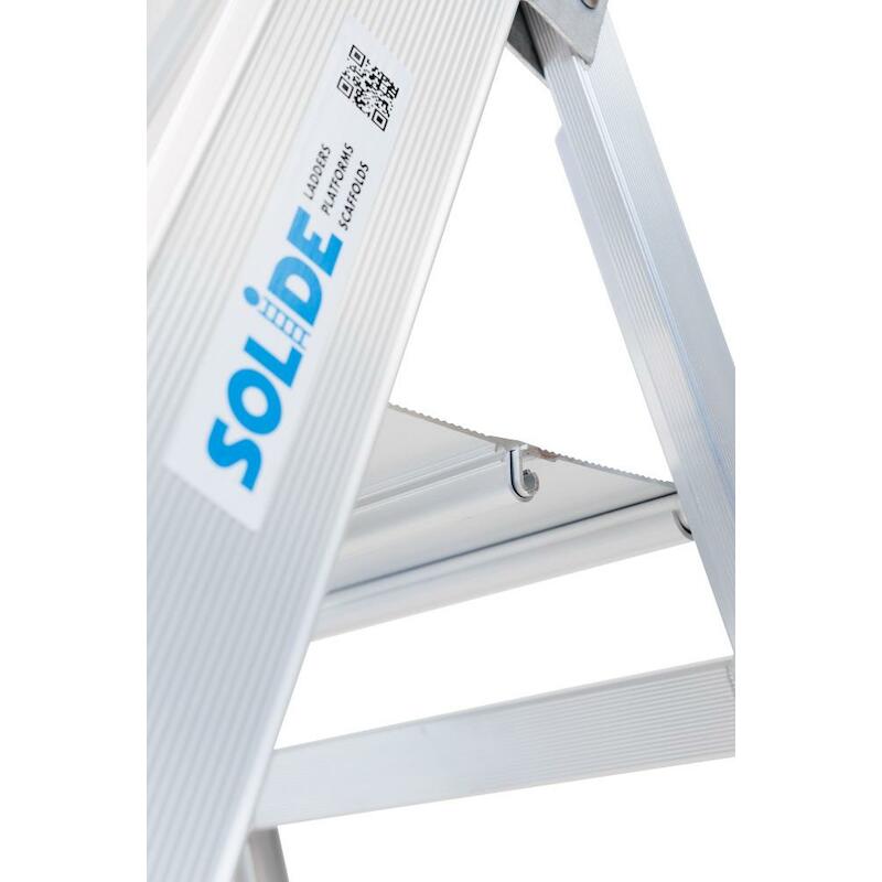 TRAPLADDER ENKEL     7 TREDEN  PT07 - 1,75M SOLIDE