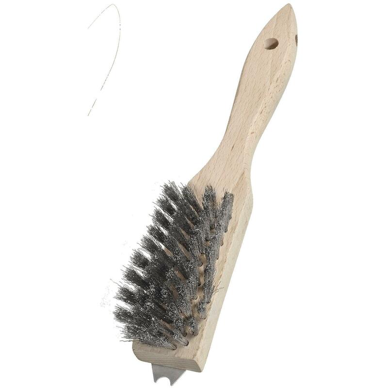 BROSSE À MAIN 5R. 290X38MM  120443 INOX   LESSMANN