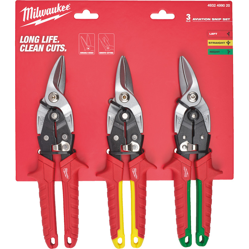 CISAILLE AVIATION SET       4932499020  (3PC) MILW