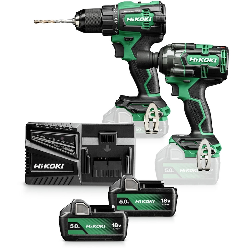 ACCU-MACHINESET 18V/2X5AH   DV18DE          HIKOKI