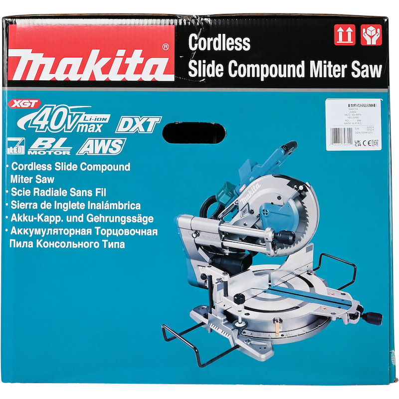 CORDLESS SLIDE COMPOUND MITER SAW XGT 40VMAX - LS004GZ01 - MAKITA