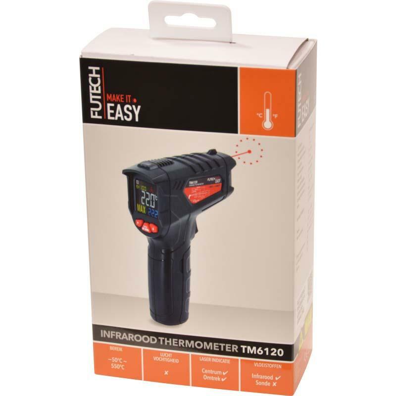 THERMOMÈTRE INFRAROUGE      TM6120 2XAAA    FUTECH