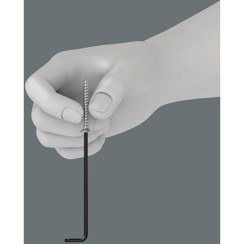 STIFTSLEUTELSET TORX ZWART  967 L/9 TORX HF   WERA
