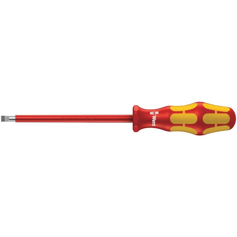 WERA 160 I VDE GEÏSOLEERDE SLEUF-SCHROEVENDRAAIER(0,8 x 4,0 x 100 mm)