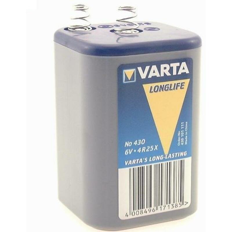PILE 6V       67X67X112     6V   (4R25)      VARTA