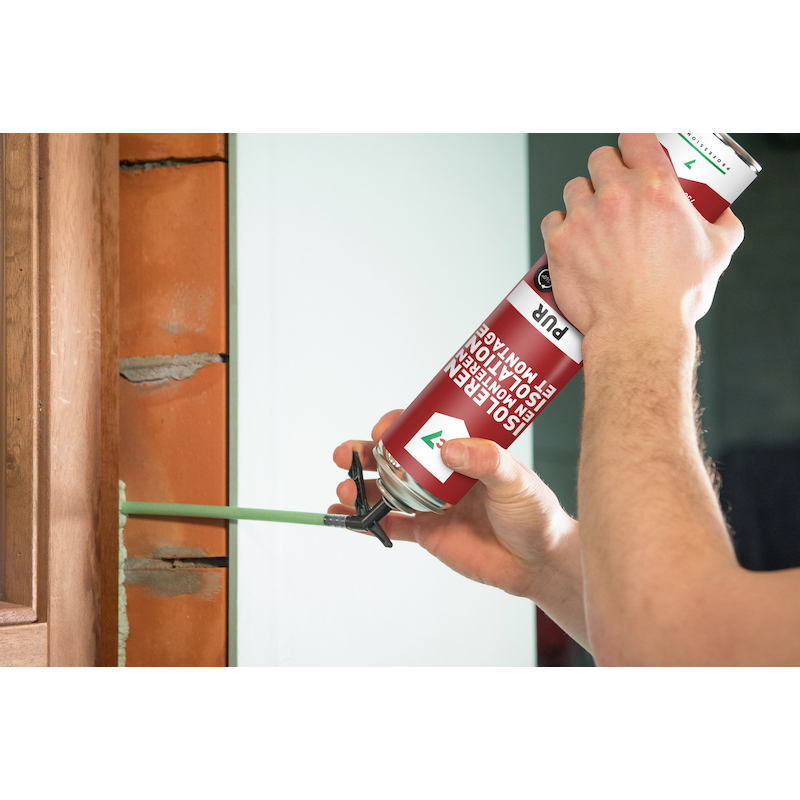 MOUSSE POLYURÉTHANE         PUR7 - 750ML      TEC7