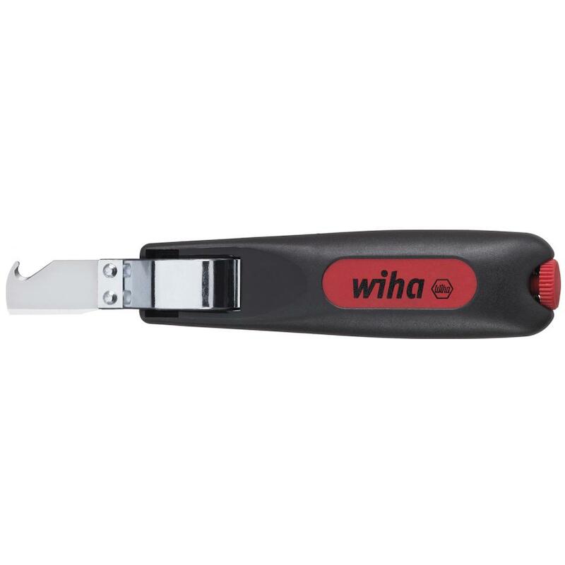 OUTIL DE DÉNUDAGE AVEC COUTEAU INTÉRIEUR AUTOROTATIF POUR CÂBLE ROND - Z72000406 - WIHA
