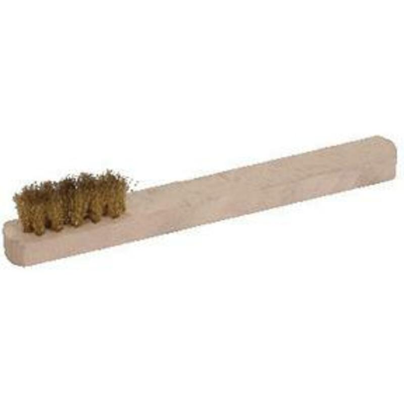 BOUGIEBORSTEL 3R. 200X18MM  SPB BRACW MESSING FLEX
