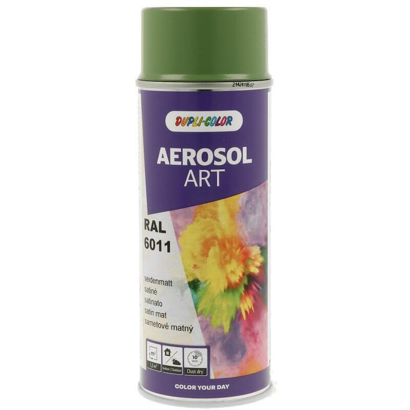 ACR.LAK RESEDAGROEN ZIJDEM. 667268 400ML-RAL6011
