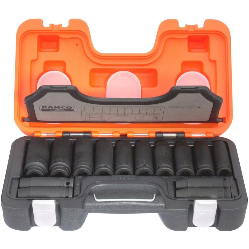 JEU DOUILLES À CHOC 1/2"    DD/S14 (14PCS)   BAHCO