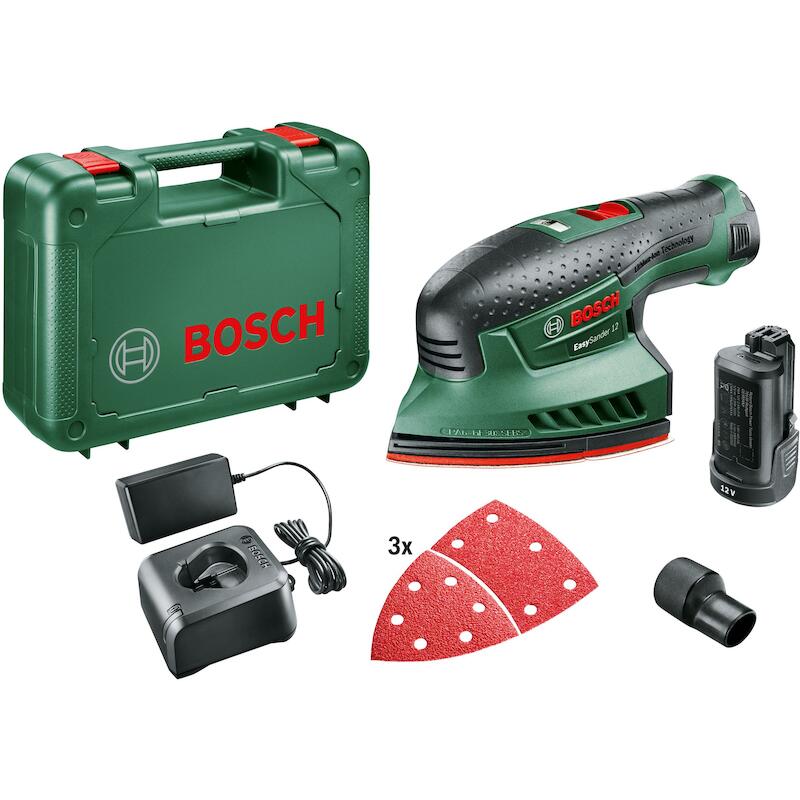 PONÇEUSE TRIANG.12V/2X2 AH  EASYSANDER 12 (COFFRE)