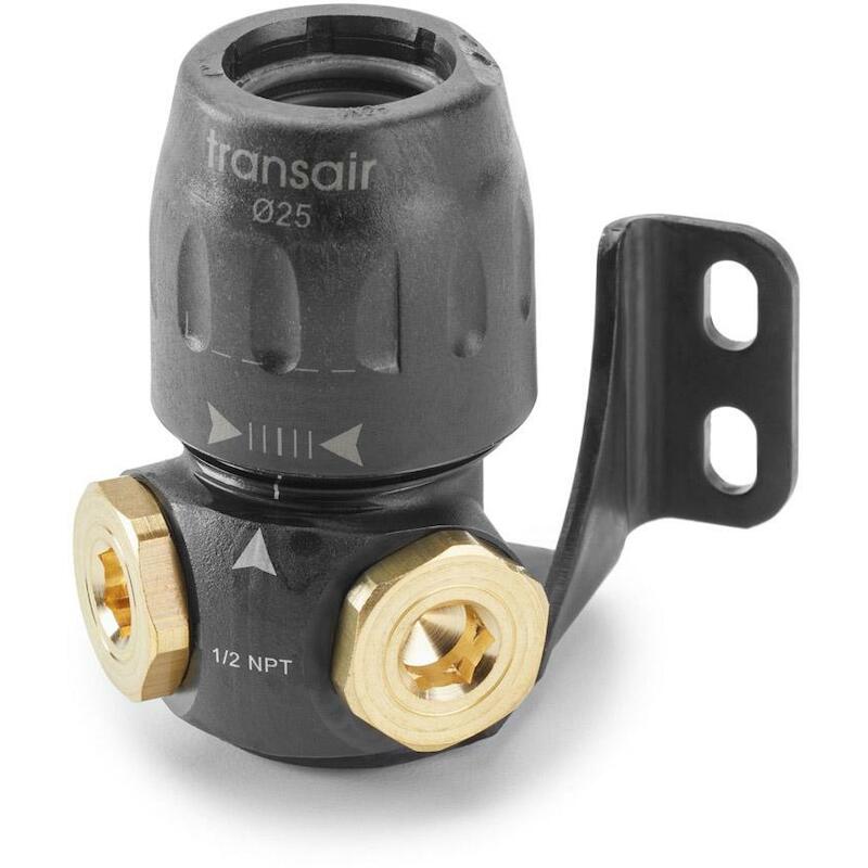 PLAQUE DE FIX.25MM - 2X1/2" 6681 25 21    TRANSAIR