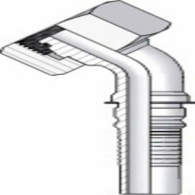 PERSKOPPELING 45° DKOS - 30S/V X 1"      INTERLOCK