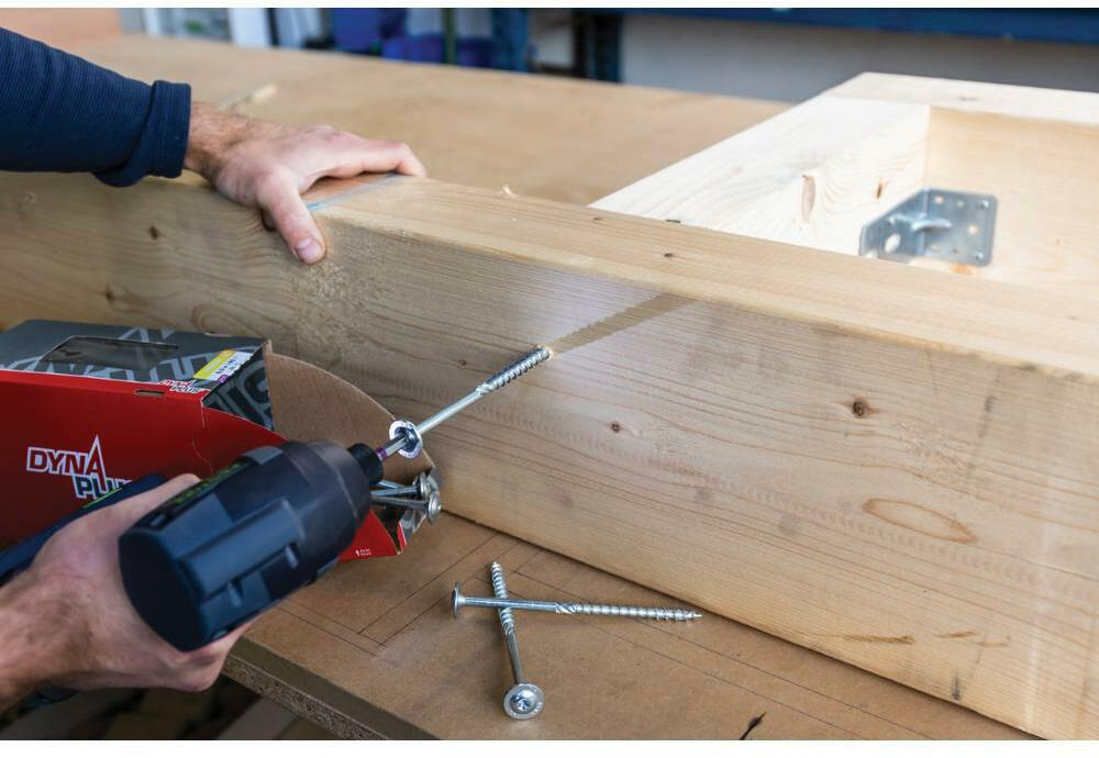 HOUTBOUWSCHROEF TX40 TK DD 8,0X100/55MM ZN DYNAPLU