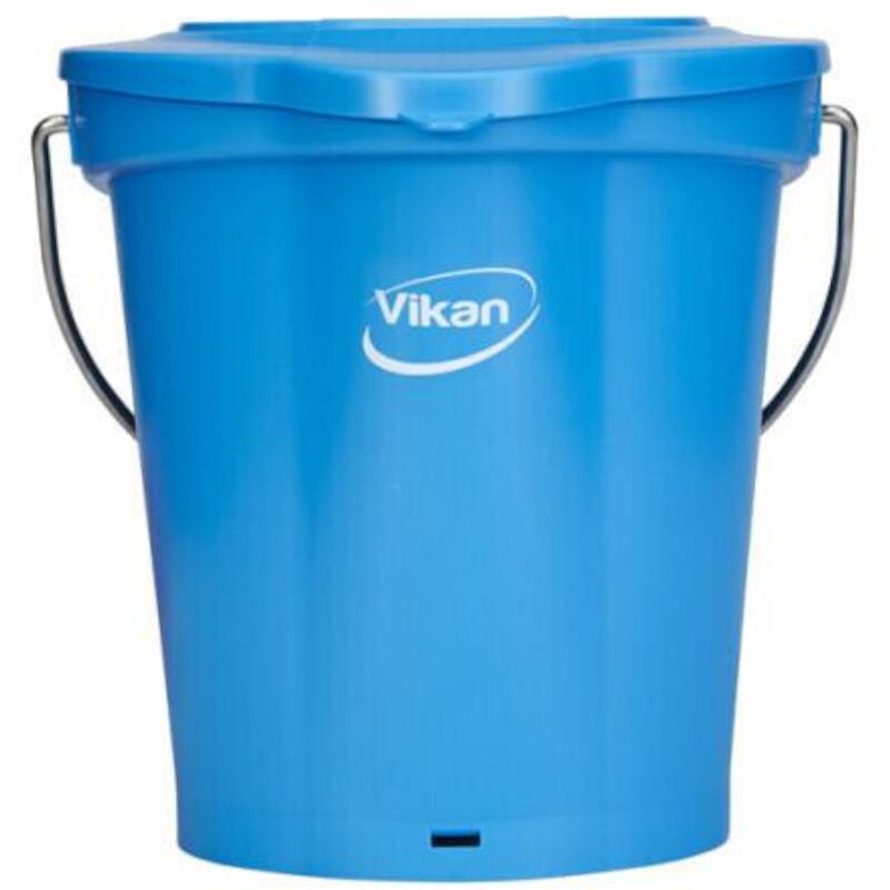 SEAU PP INOX BLEU           5688/3  6L       VIKAN