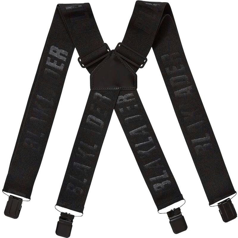 BRETELLEN ELASTISCH ZWART   4009     ONESIZE BLAKL