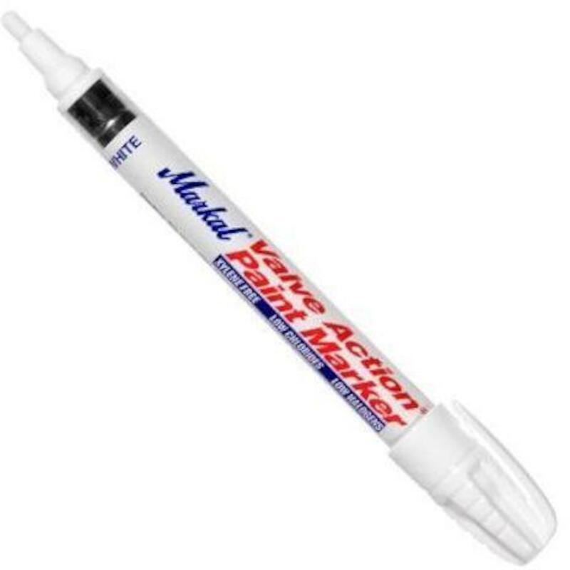 MARQUEUR PEINTURE BLANC     VALVE ACTION    MARKAL