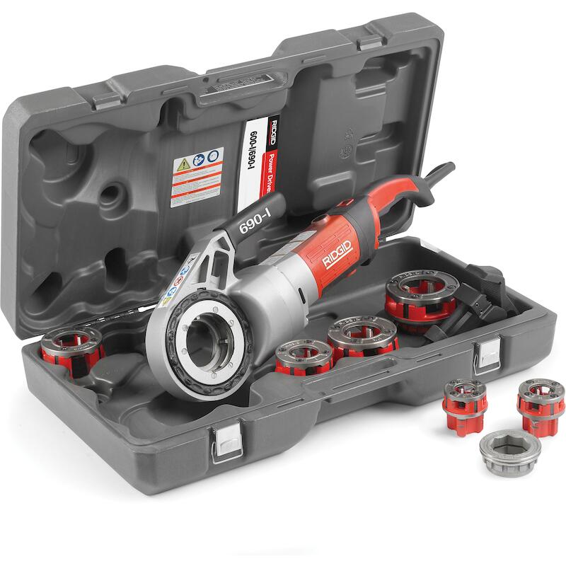 FILIERE ÉLECTR.PORT.690-I   44933 - 1/2-2"  RIDGID