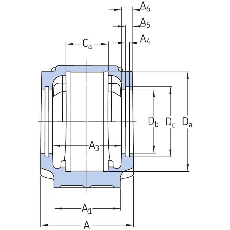LAGERHUIS - SKF SE 508-607
