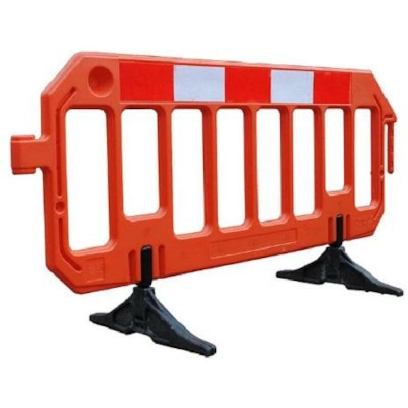 VEILIGHEIDSHEK HDPE 2X1M    SIHEKNAPLO1 - ORANJE