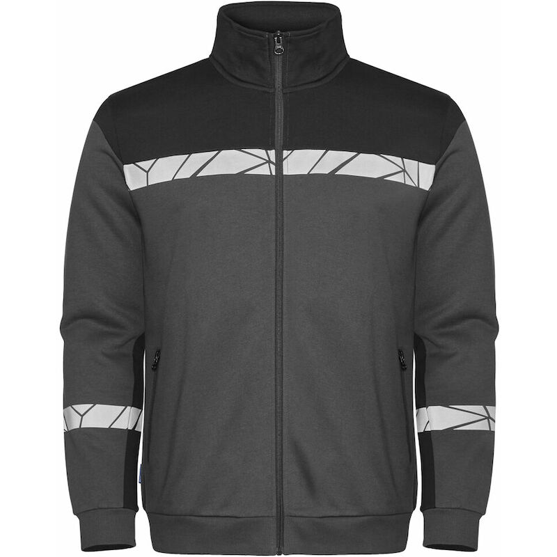 VESTE SWEAT/ZIP              7103 GRI/NO  L PROJOB