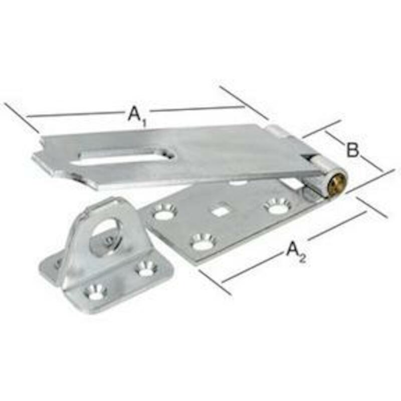 SLUITING KISTOVERVAL (2DEL)         125/55X35 GALV