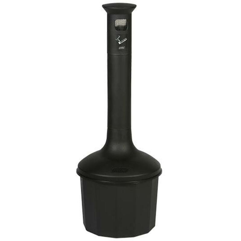 CENDRIER DEBOUT PLASTIQUE 10L + GALVA EMMER PLAST