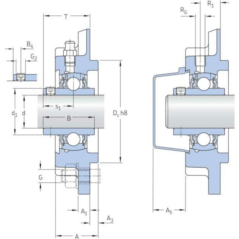 Y-FLENSLAGERBLOK            UCFC 210/H         SKF