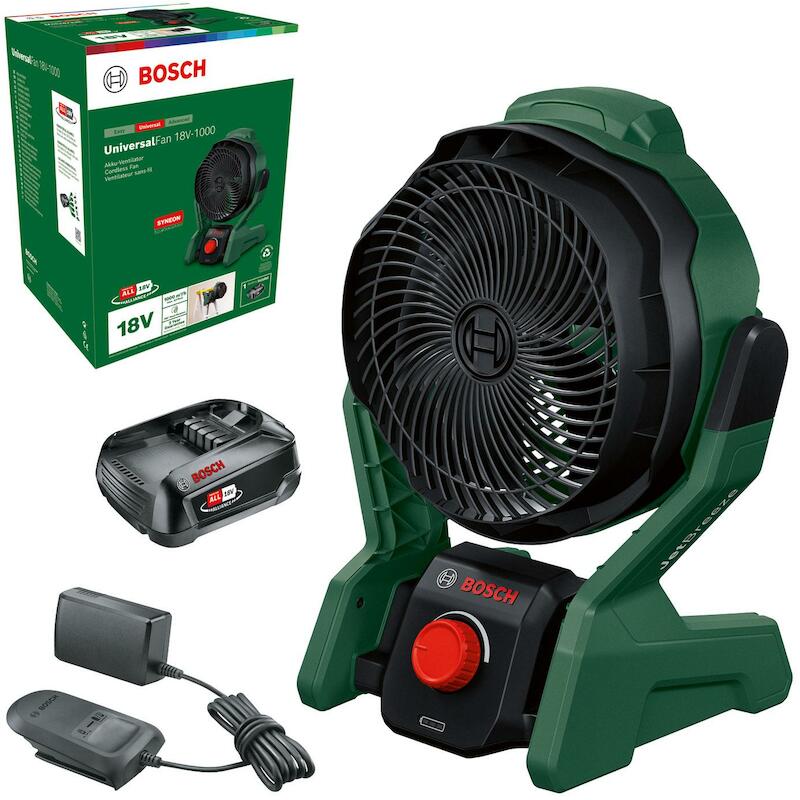 VENTILATEUR/ACCU 18V/2,5AH  FAN 18V-1000     BOSCH