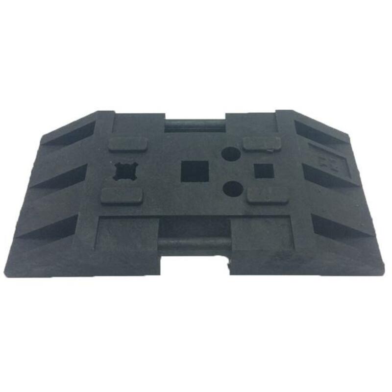 SOKKEL GERECYCL.RUBBER 28KG SIRUVOET1