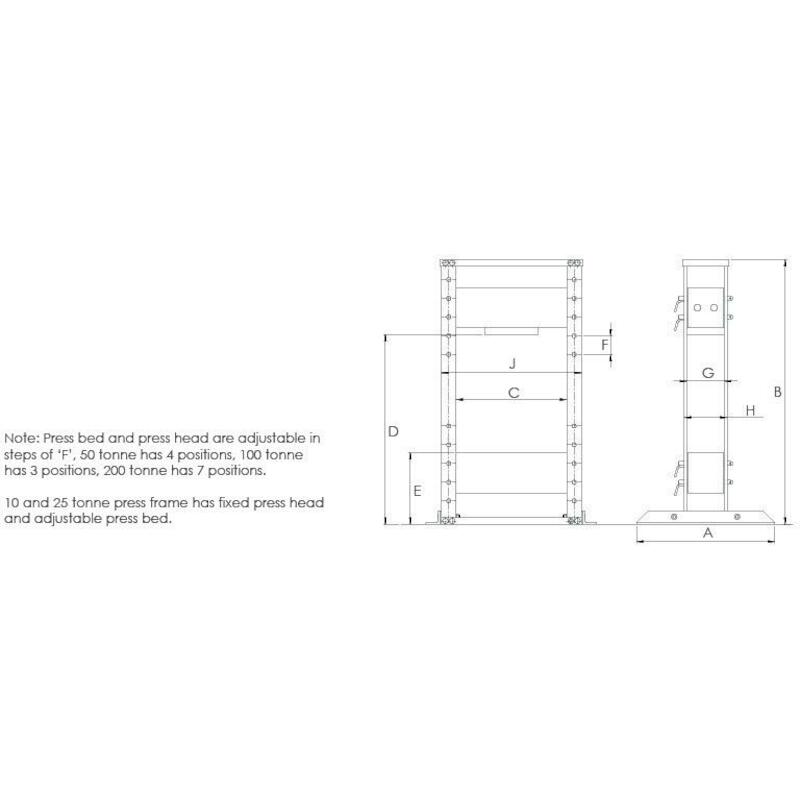HI-FORCE  HPF5042S   PERS 50 TON