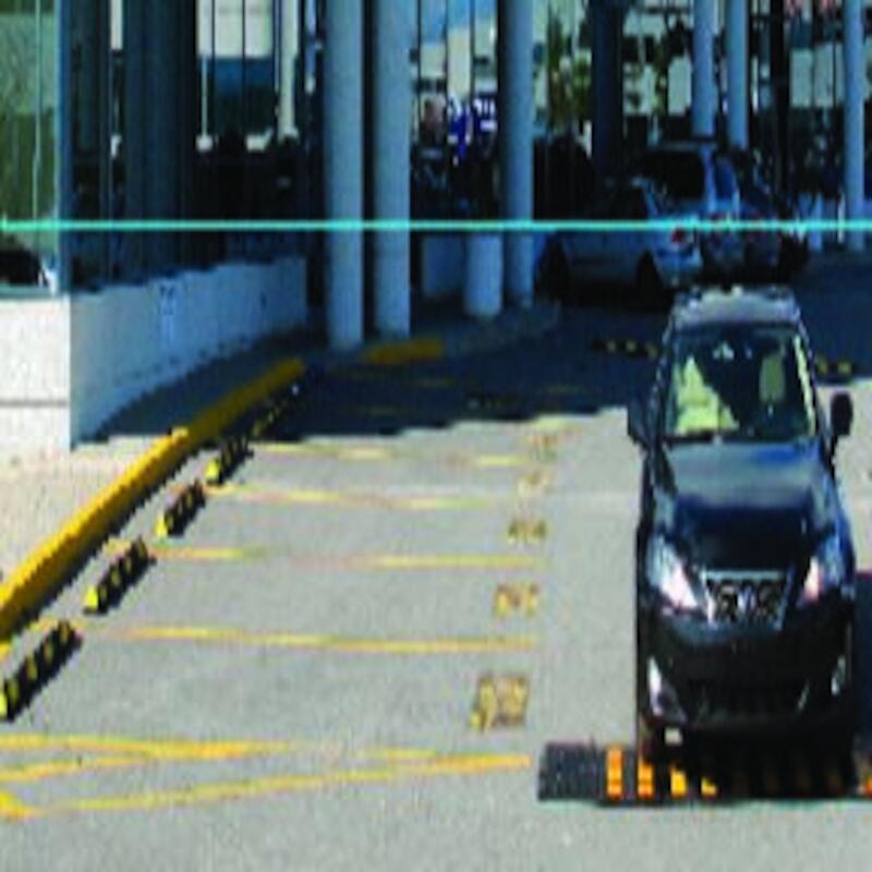 PARKEERBLOK ZW/GE 180X15CM  GNRS1610YB    CHECKERS