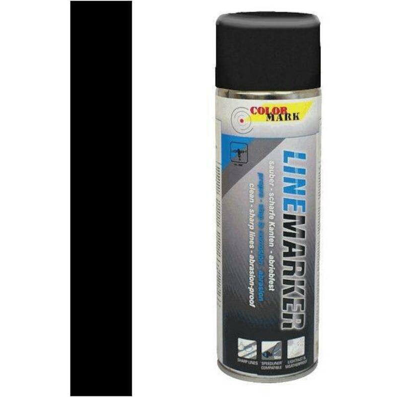 TRAC.DE LIGNE NOIR 500ML    LINEMARKER   COLORMARK