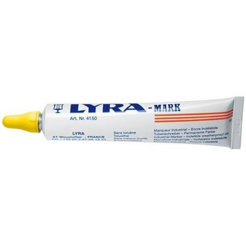 KOGELMERKTUBE 50ML          415007 GEEL       LYRA