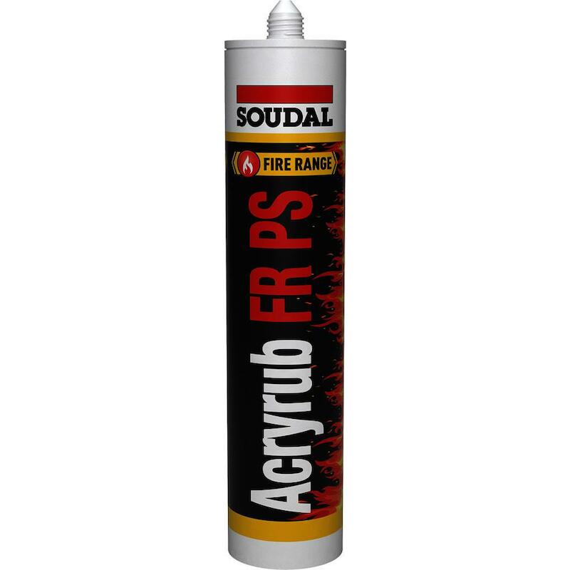 COLLE/MASTIC IGNIFUGE 310ML ACRYRUB FR PS   SOUDAL