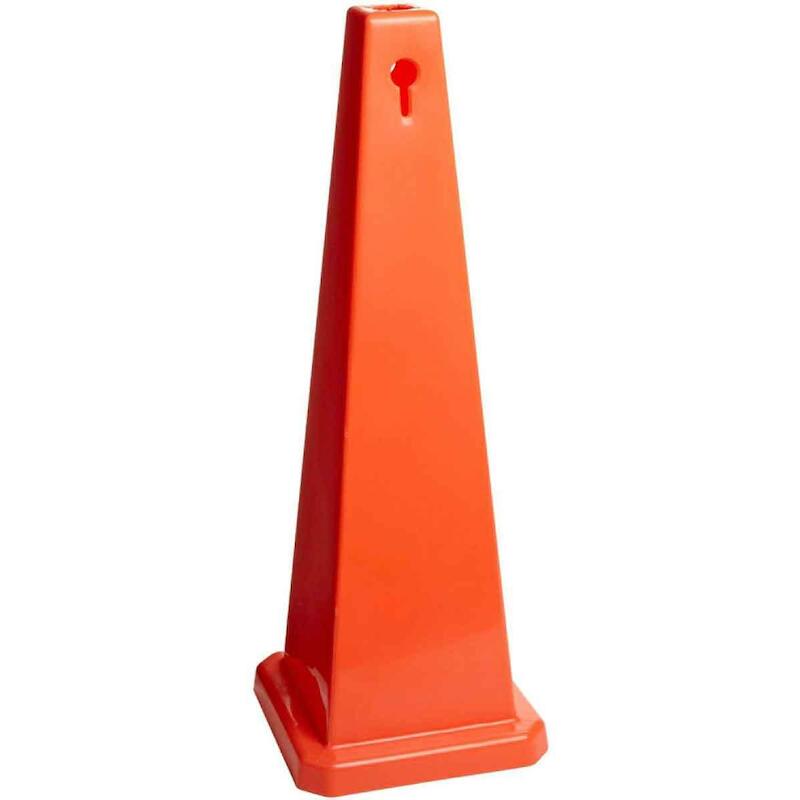 CONE 'VIERGE' ORANGE        077204 H=890MM   BRADY
