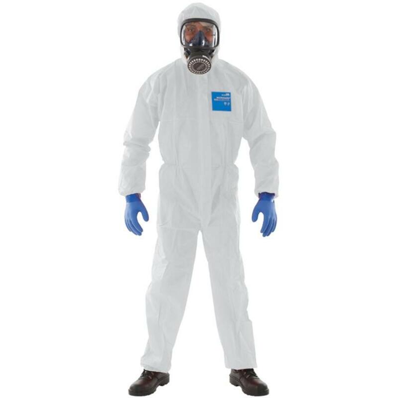 WEGWERPOVERALL - MICROGARD 1500 - WIT S
