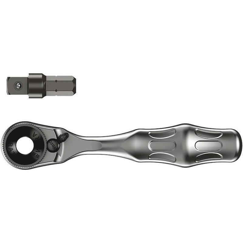 WERA 8001 A ZYKLOP MINI 1 BIT-RATEL ¼" SB MET ¼"-ADAPTER (2 -DELIG)