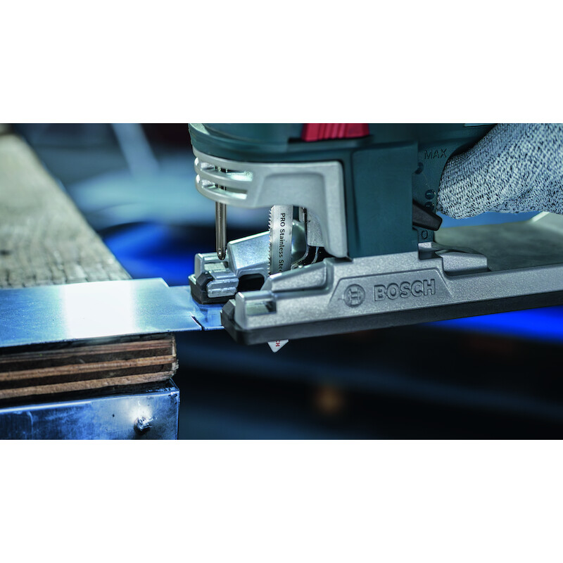 Bosch - Jigsaw blade - t 118 efs Basic for Inox - 83 mm - 5 pcs - 02224082
