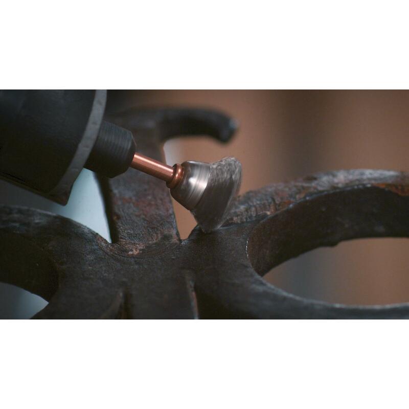 KLOKBORSTEL INOX 13MM       531JA      (2ST)DREMEL