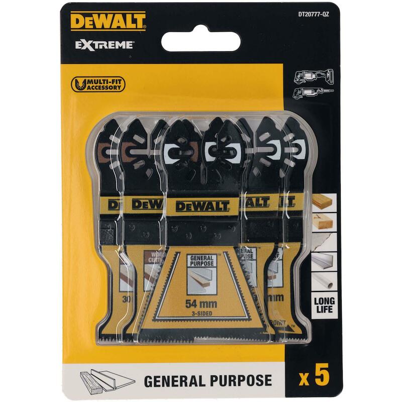 JEU LAMES DE PLONGE         DT20777   (5PC) DEWALT