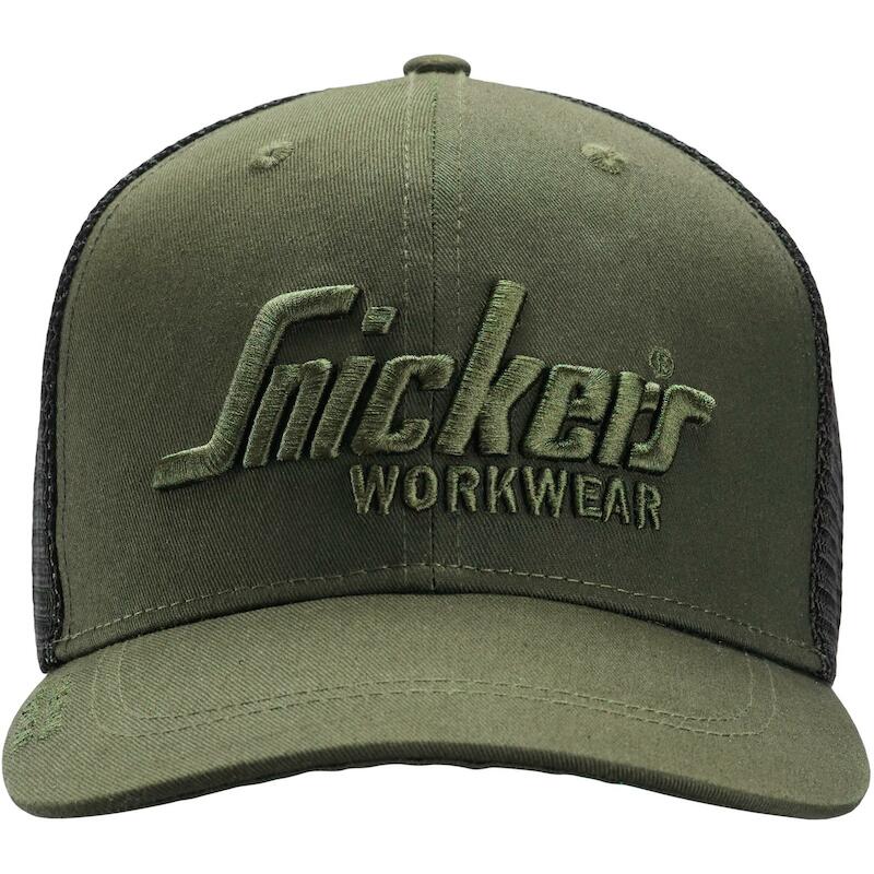 TRUCKER CAP GROEN/ZWART     9001 ONE SIZE SNICKERS