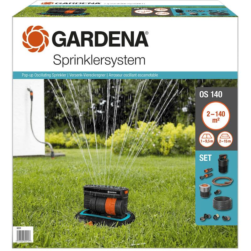 ZWENKSPROEIER VERZONKEN SET OS 140         GARDENA