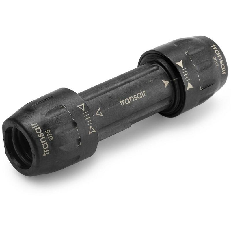 RACCORD DROIT 25 X 25MM     6606 25 00    TRANSAIR