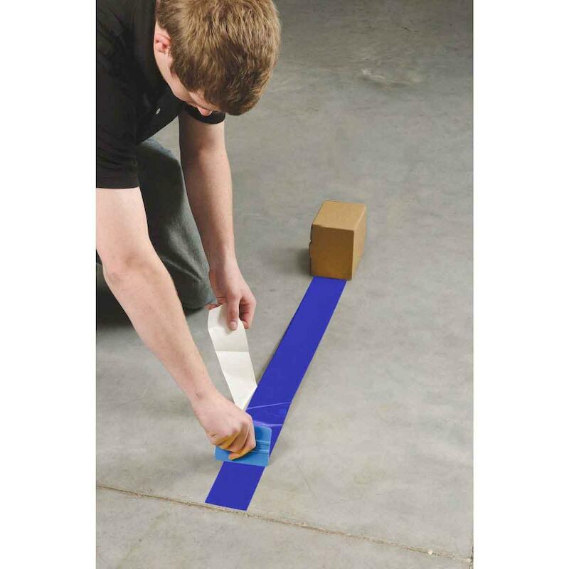 VLOERMARKERINGSTAPE - BRADY 104344 - BLAUW 76,2 MMX30 M