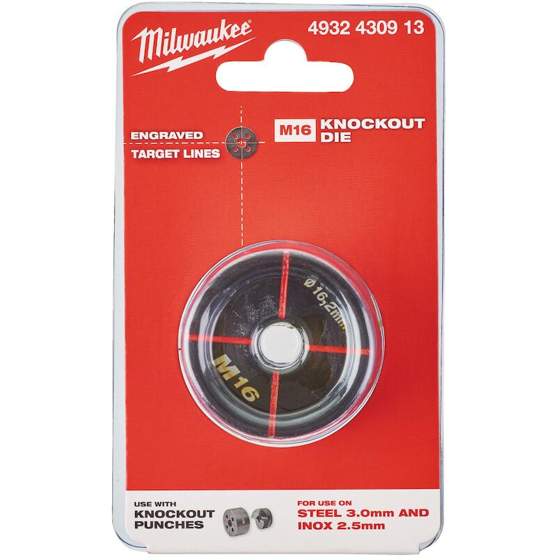 POINÇON 16,2MM              4932430913   MILWAUKEE