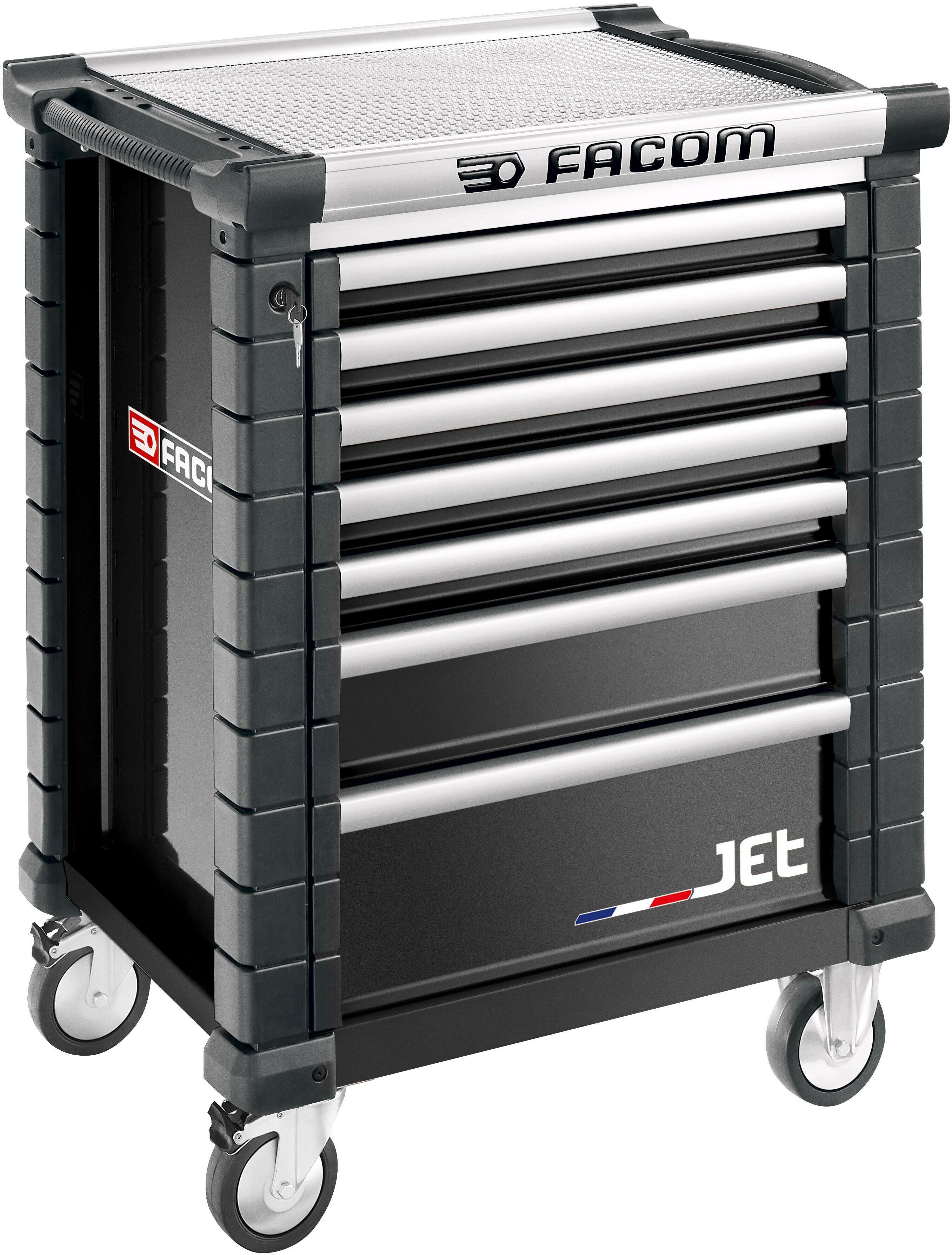 GEREEDSCHAPSWAGEN ZWART 7L. JET.7NM3A        FACOM